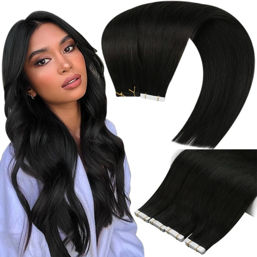 best tape in hair extensions human hair