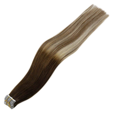 double sided tape on human hair blonde