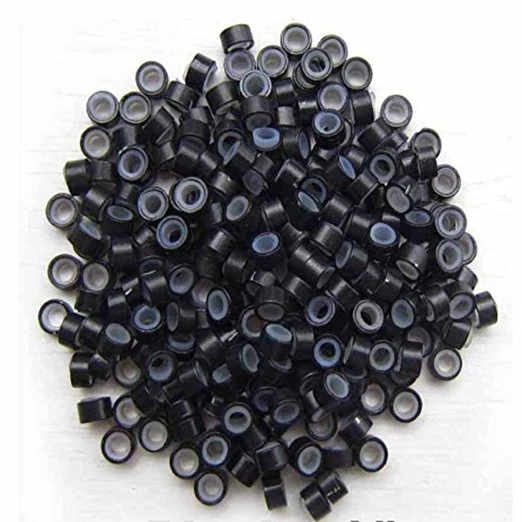 Hair Extensions Accessories Black beads