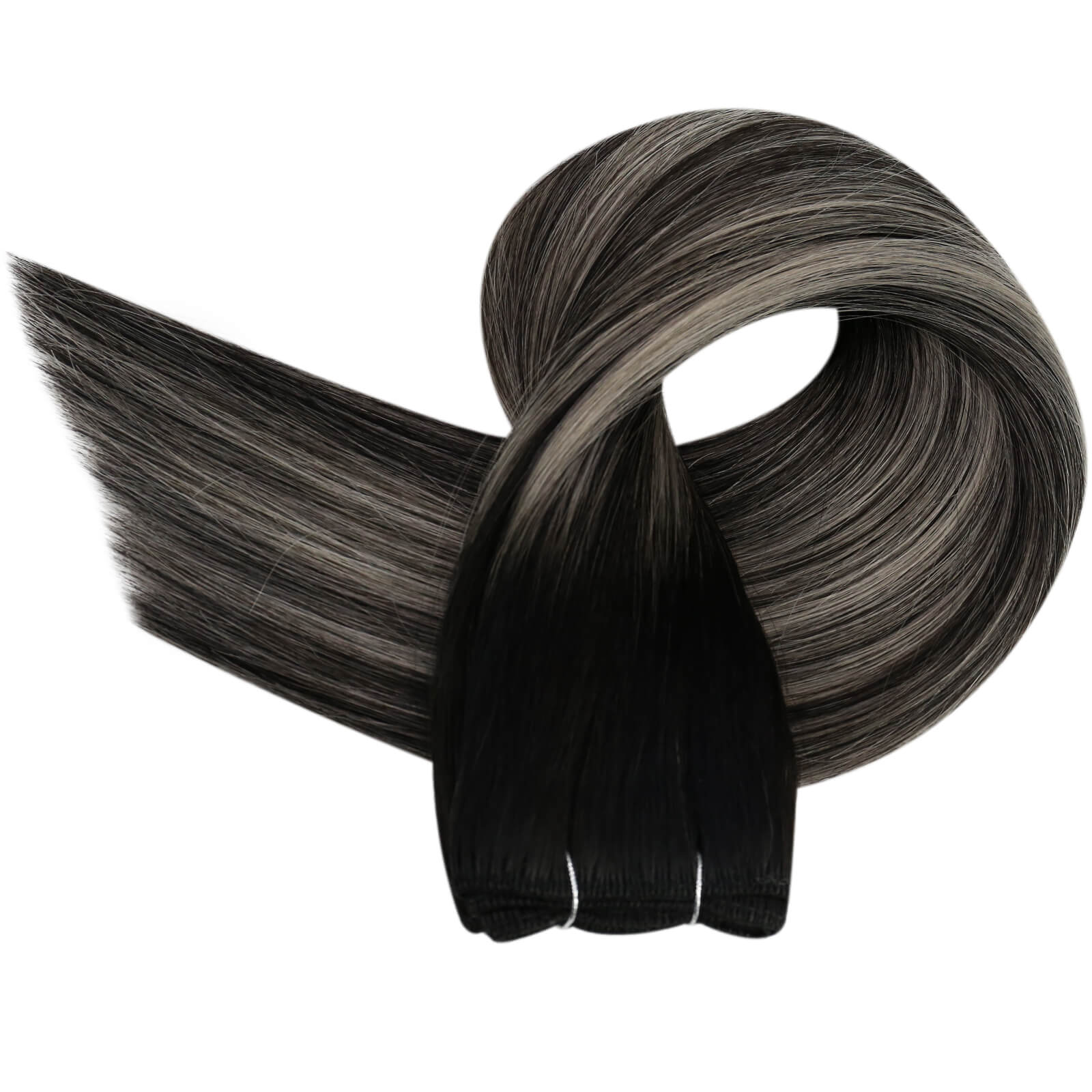 easy to apply invisible weft hair extensions