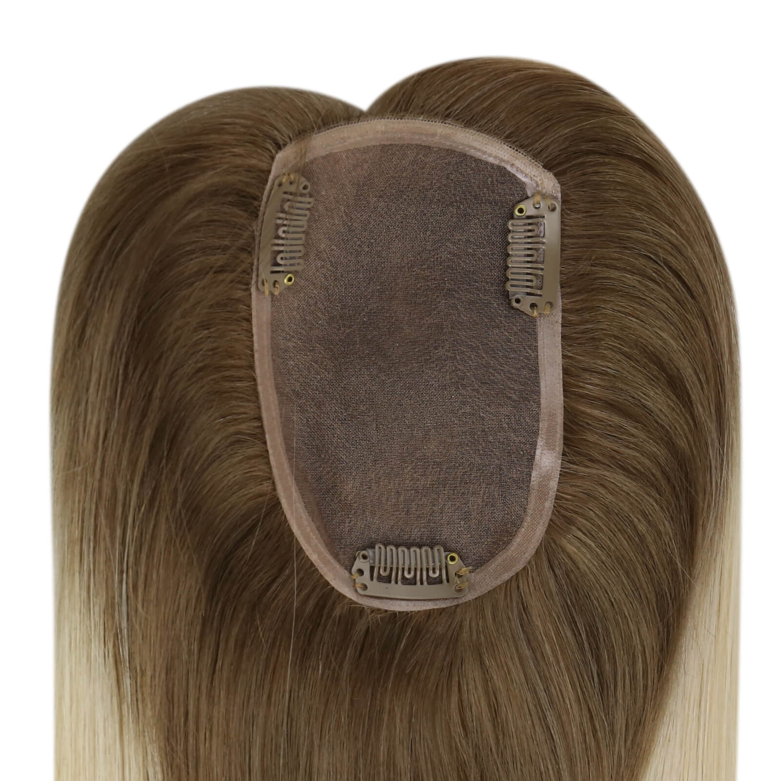 real human hair topper breathable