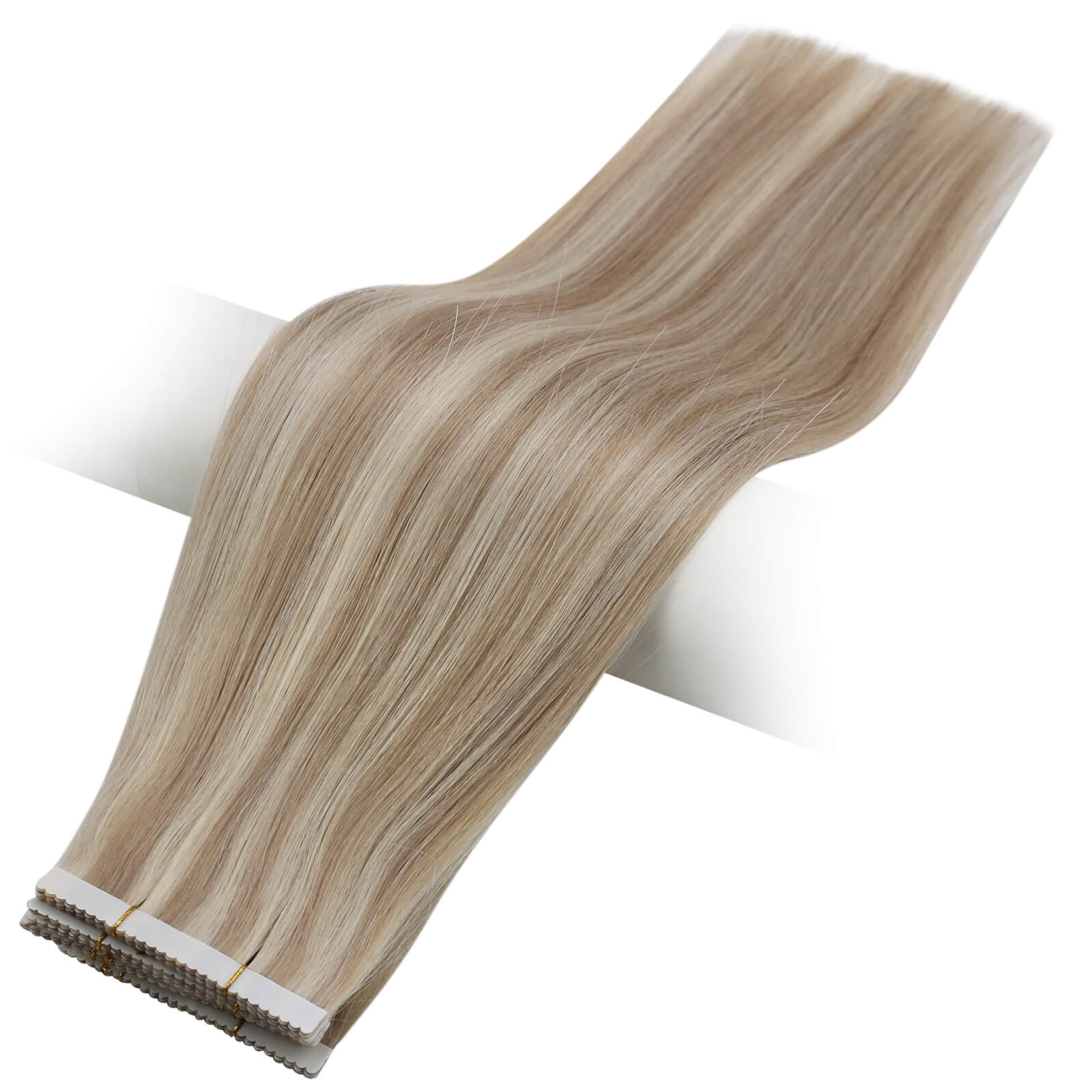 high quality invisible injection tape in hair blonde