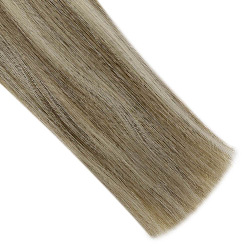 remy weft hair extensions with microbeads