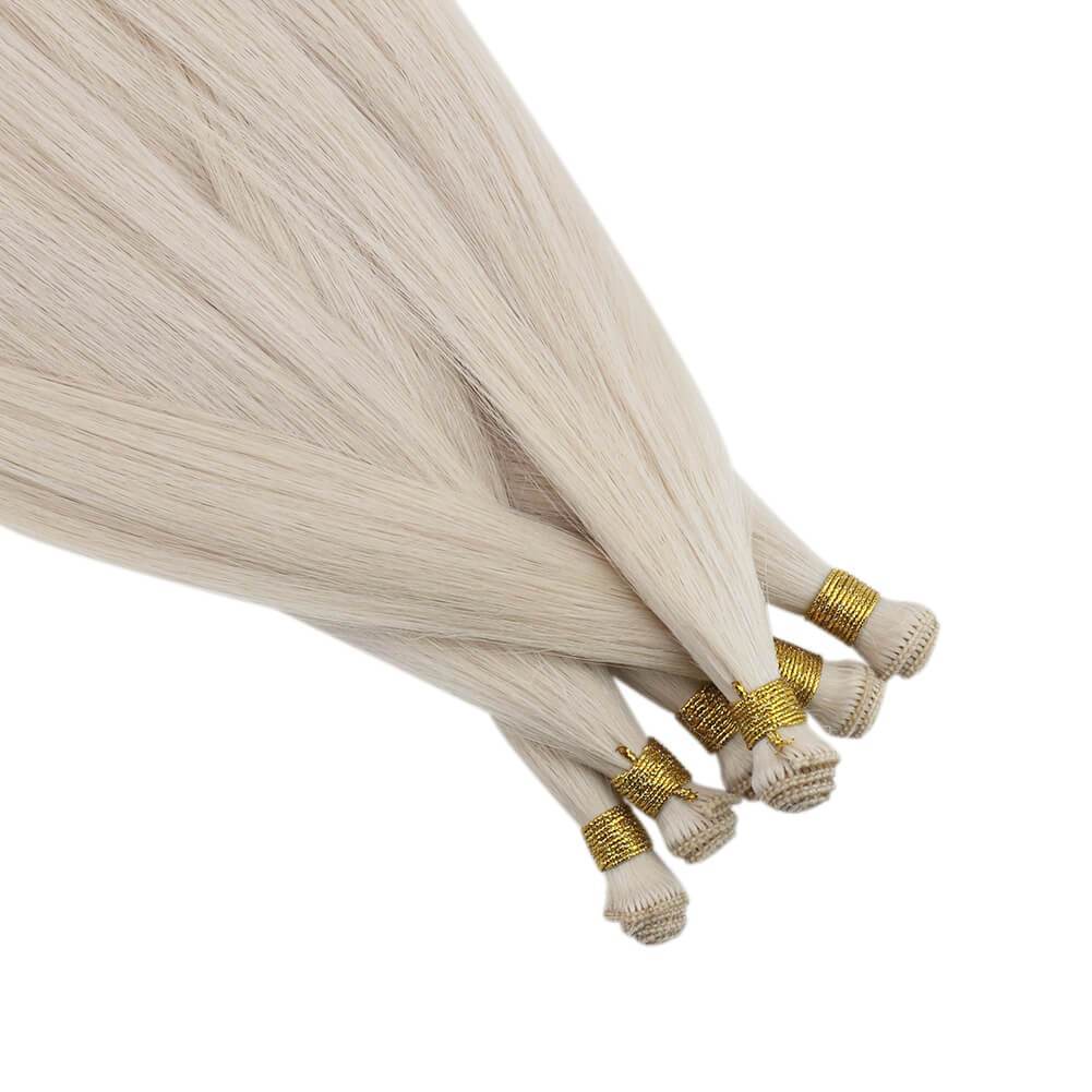 High-Quality Hand Tied Weft Hair Extensions
