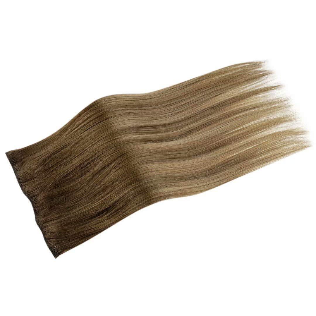 seamless hair extensions clip in clip in weave 100% healthy human hair real human hair