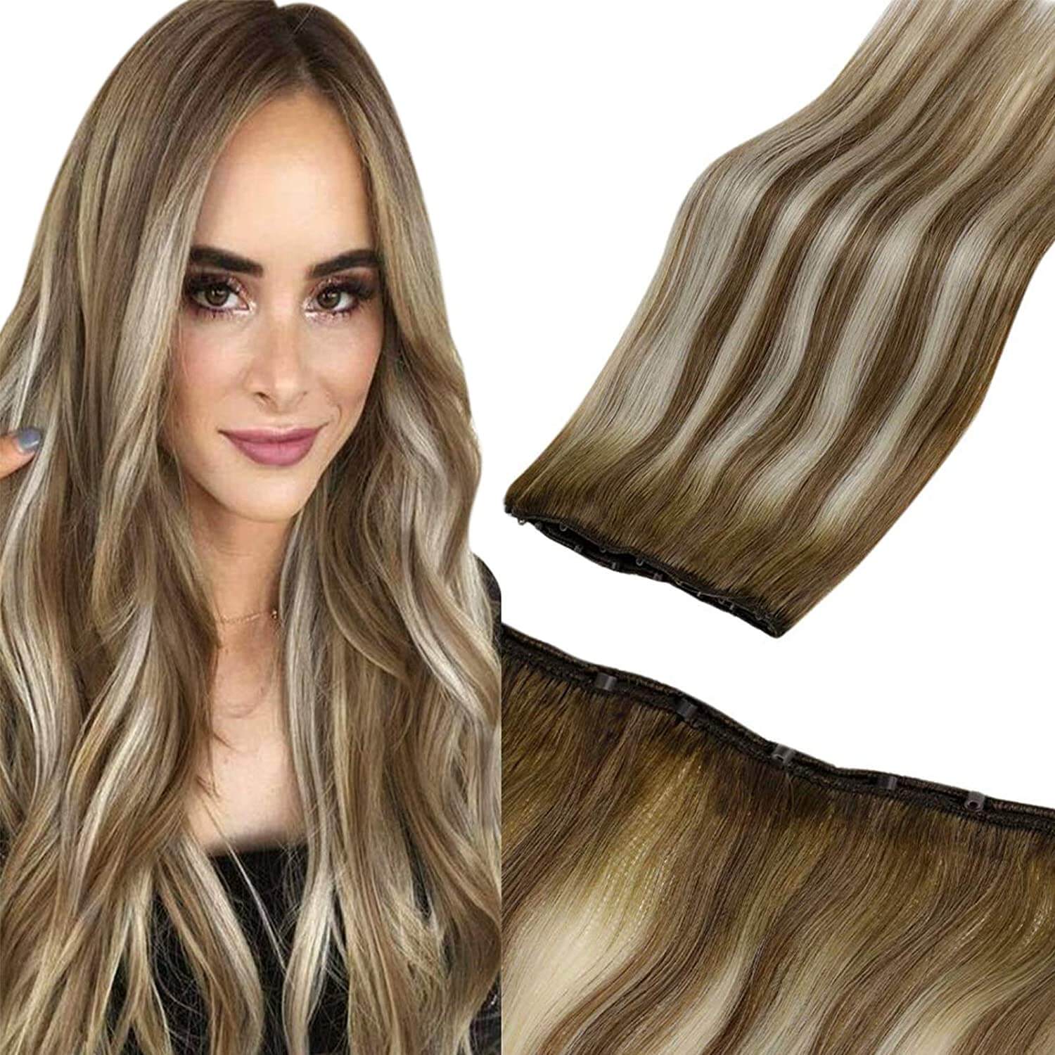 Silky Smooth Micro Beaded Weft Extensions