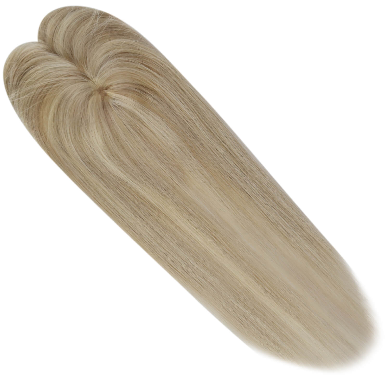human hair toppers for women blonde