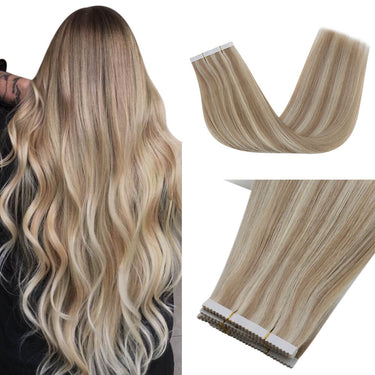 best tape in hair extensions blonde