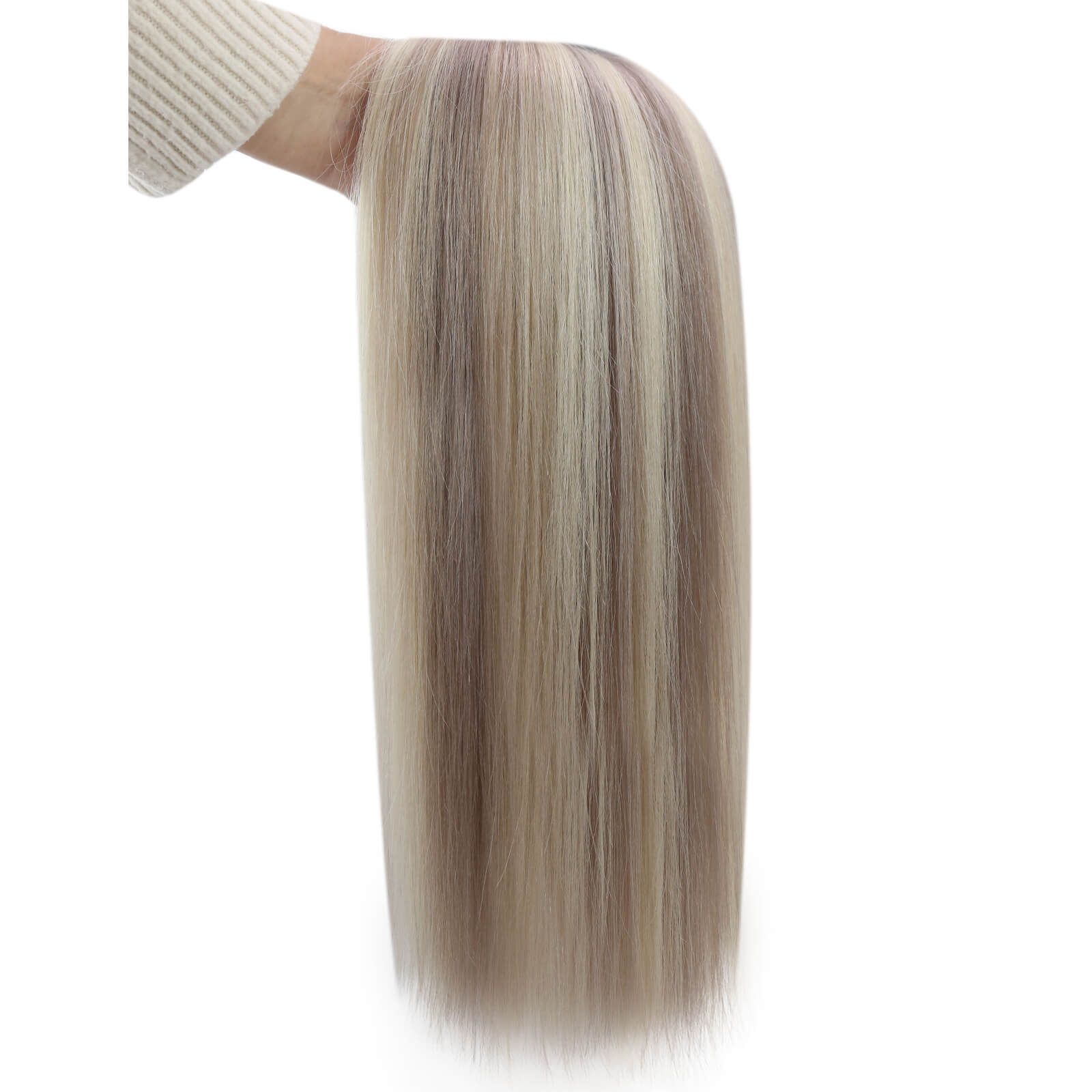 high quality virgin injection tape in human hair blonde
