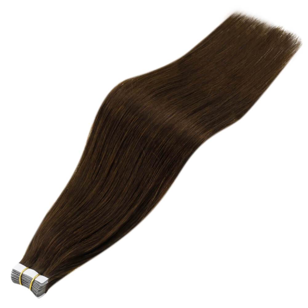 remy human hair tape in hair extensions quality hair supplier thick end hair