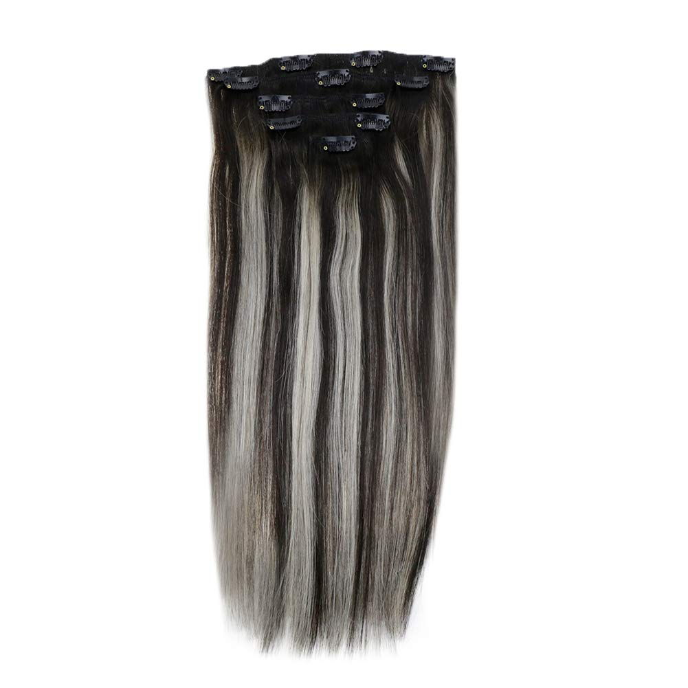 natural clip in hair extensions for black hair