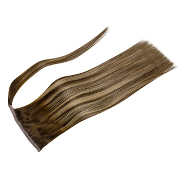 remy full cuticle professional wrap around ponytail