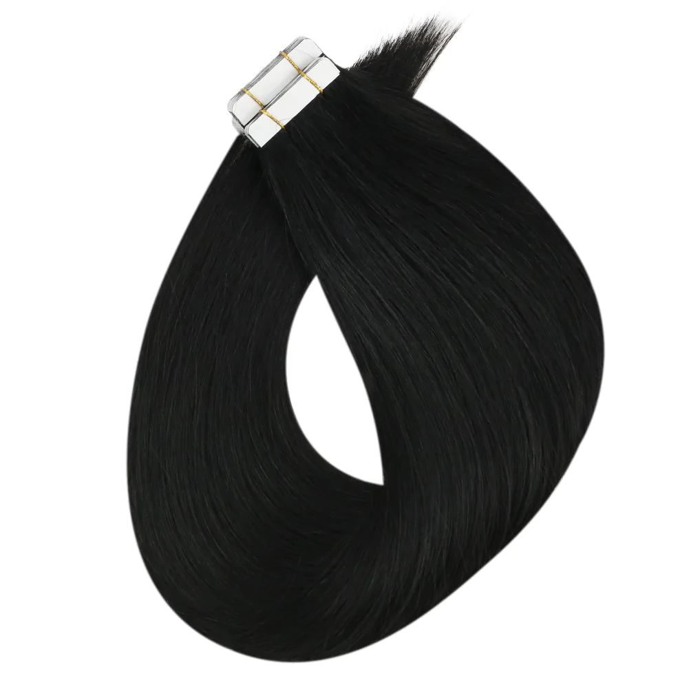 best tape in hair extensions natural black