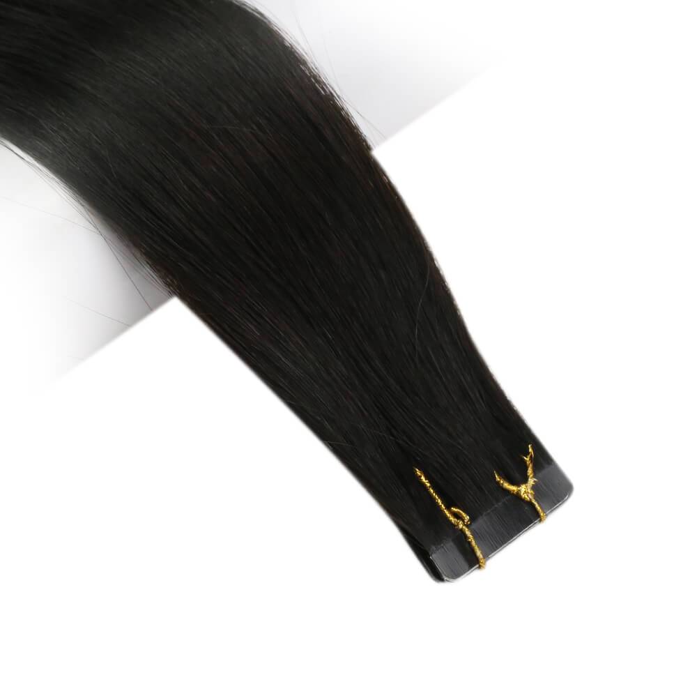 invisible tape in extensions silk smooth