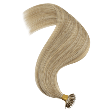 nano bead hair extensions remy hair highlight blonde