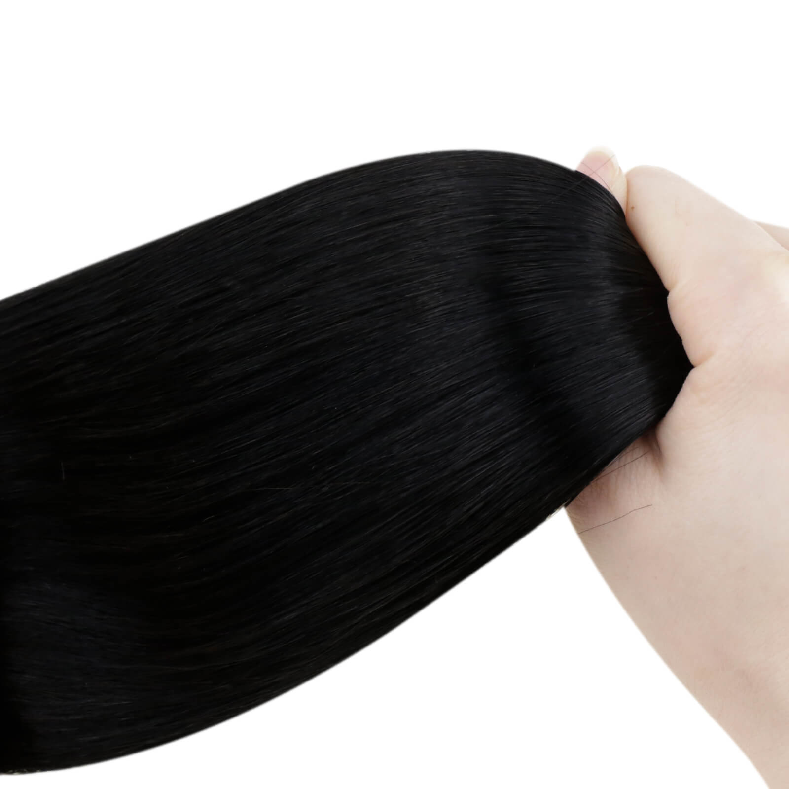 clip in hair extensions human hair black