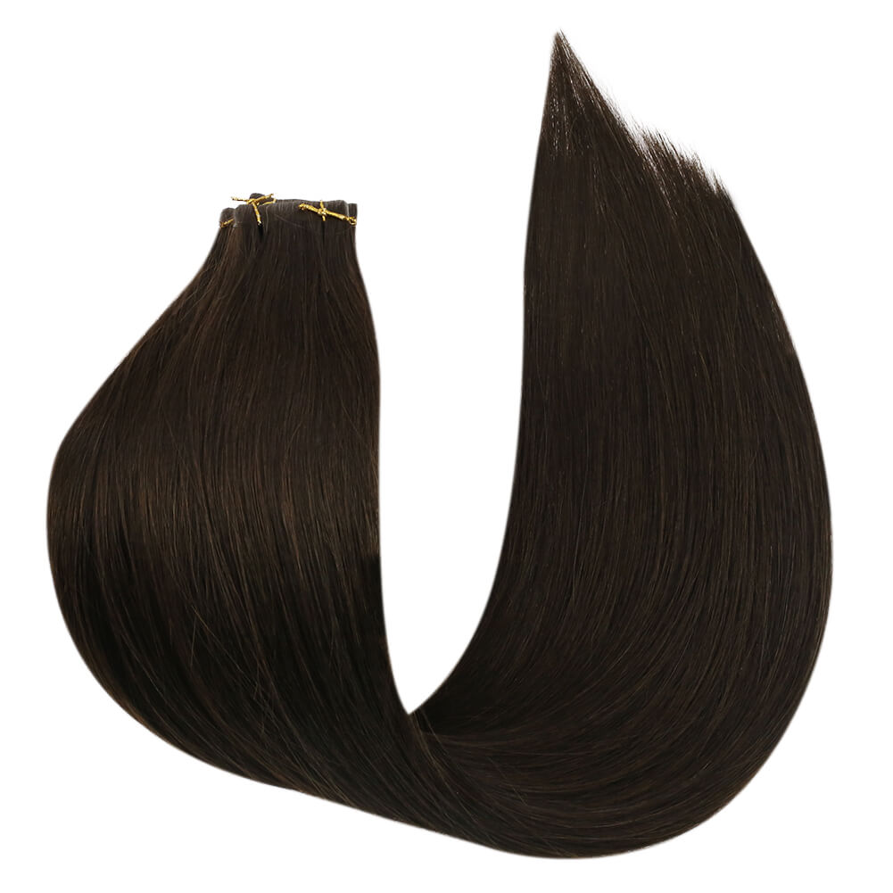 injection hair extensions brown straight