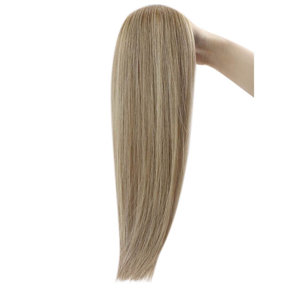 virgin tape in hair extensions brown